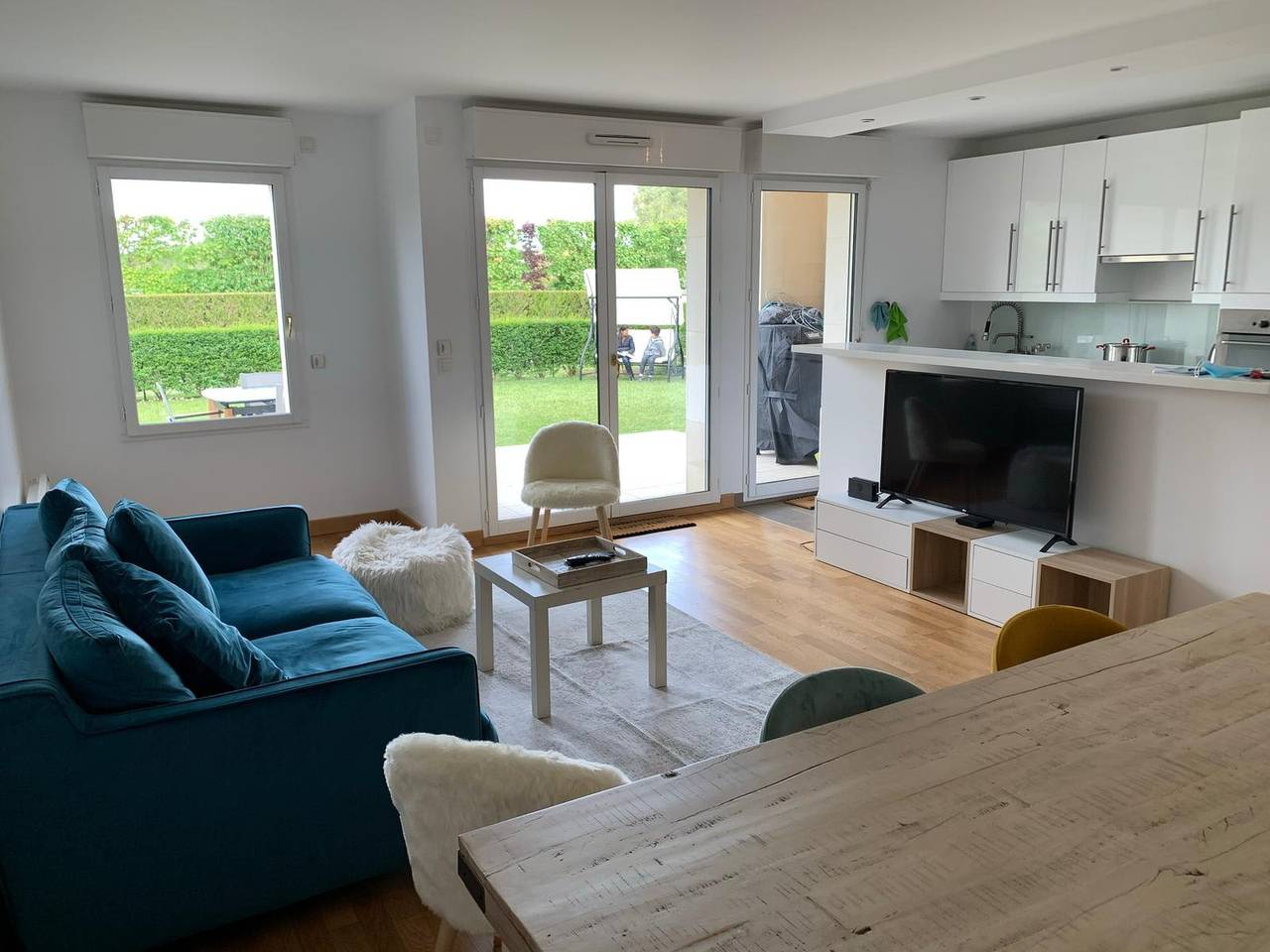 Ganze Wohnung, Flat & Private Garden - Clairefontaine/Deauville in Tourgéville, Lisieux und Umgebung