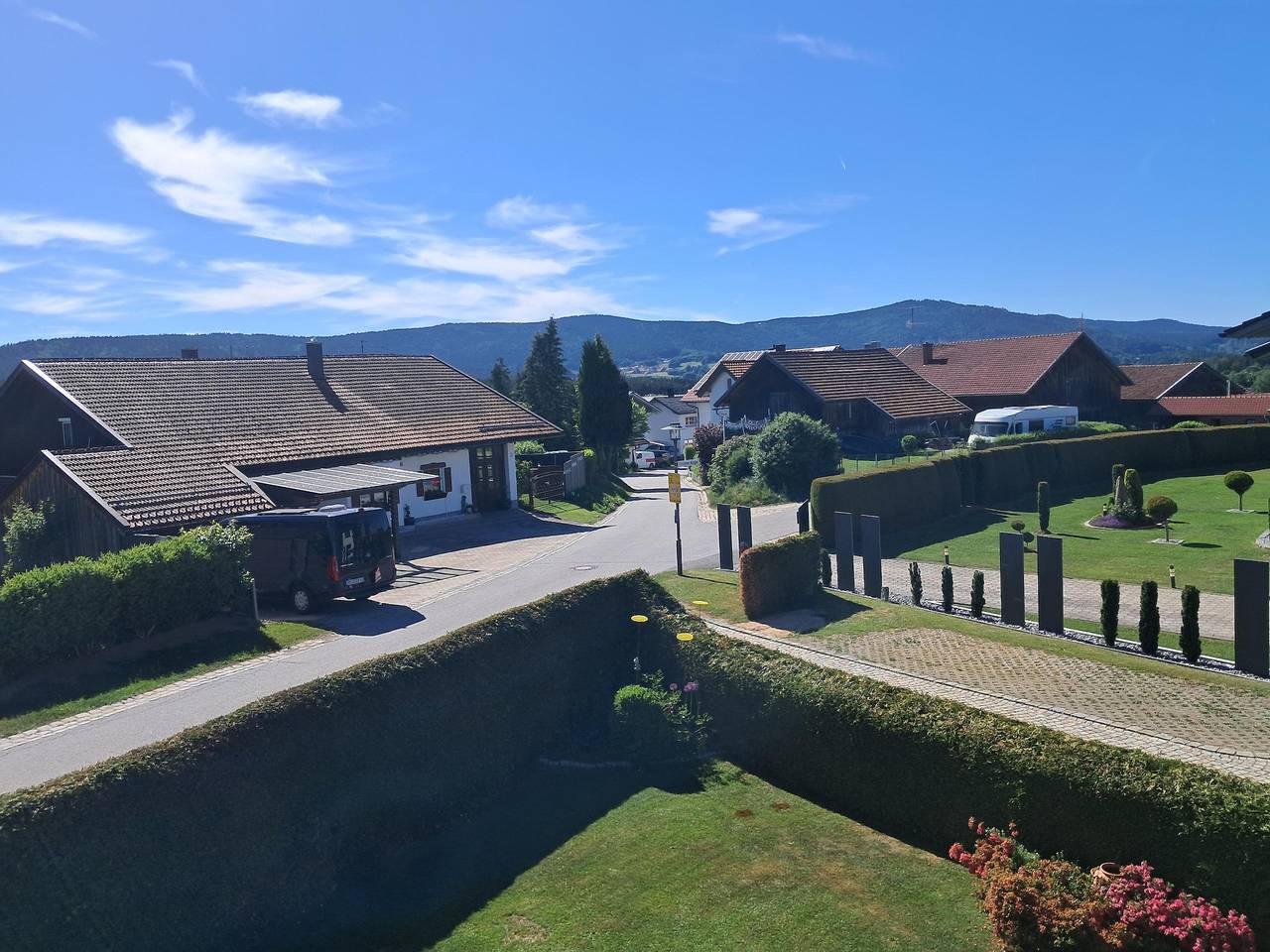 Ganze Wohnung, Haus Probst - Ruhige Ferienwohnung mit Ausblick auf die Berge in Bischofsmais, Ostbayern