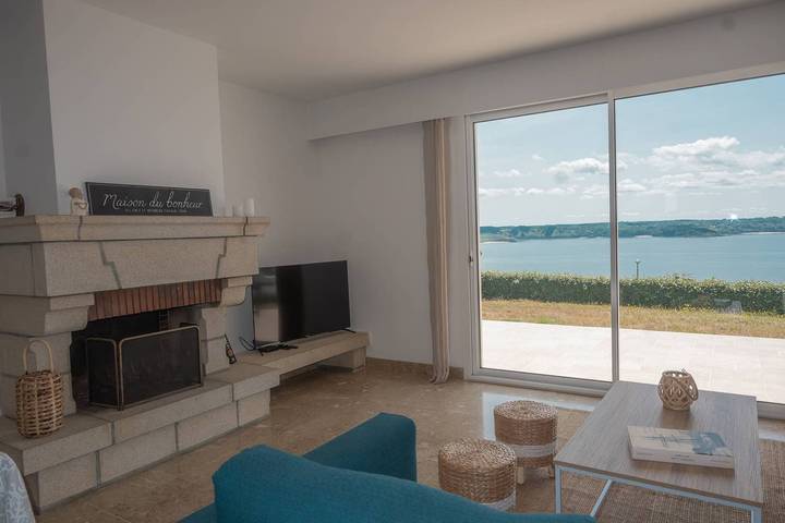 Ferienhaus für 10 Personen, mit Garten und Ausblick sowie Meerblick, kinderfreundlich in Frankreich - 2