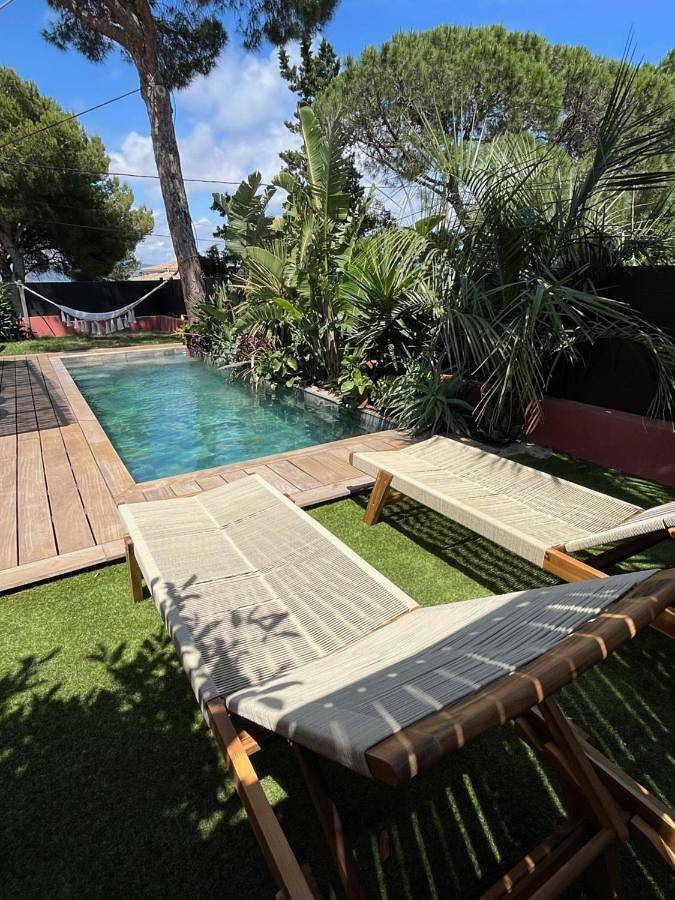 Villa pour 6 personnes, avec piscine ainsi que vue et jardin dans Saint-Aygulf - 4