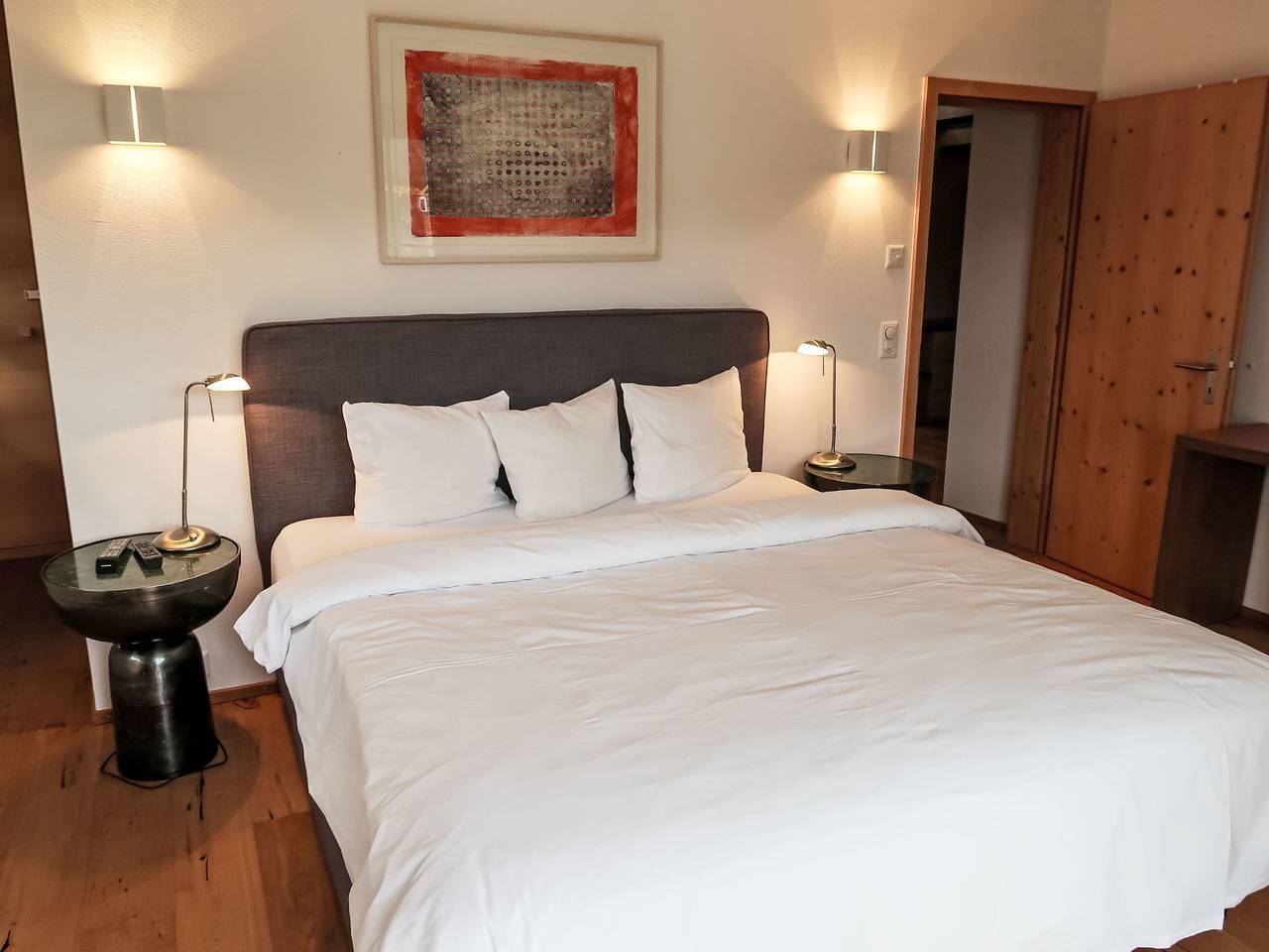 Vista dal Dragun in Laax Cons, Laax