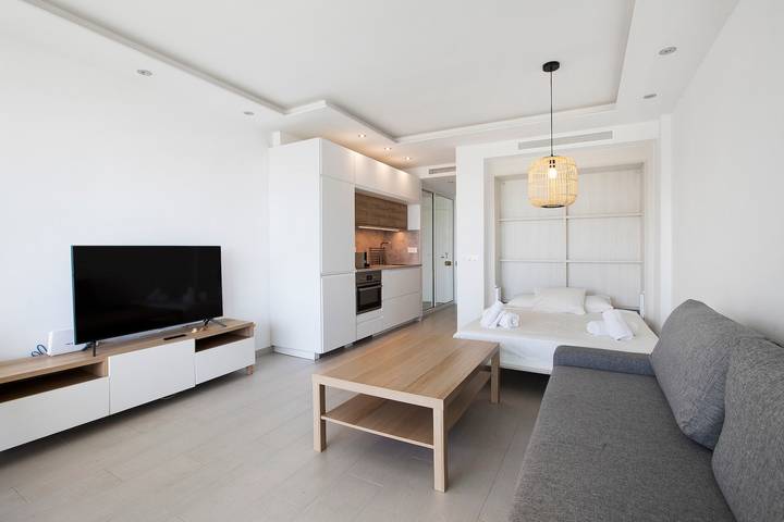 Studio für 2 Personen, mit Kinderpool und Garten in Torremolinos - 4