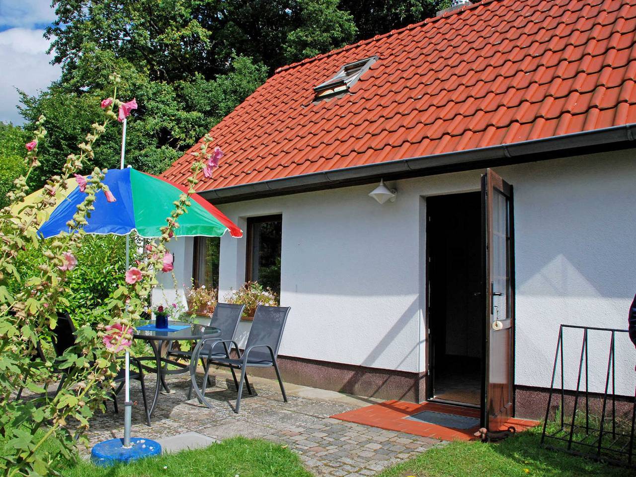 Ganze Ferienwohnung, Ferienhaus in Lauterbach mitterrasse und Kachelofen in Lauterbach (Rügen), Putbus