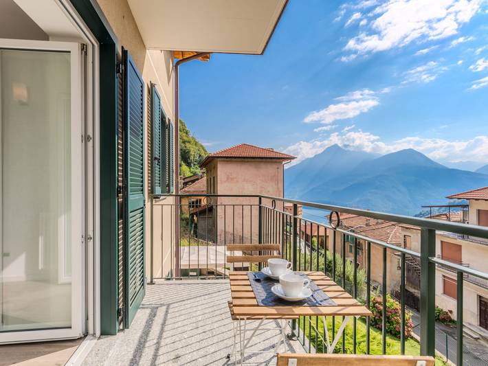 Ferienwohnung für 6 Personen, mit Seeblick und Garten