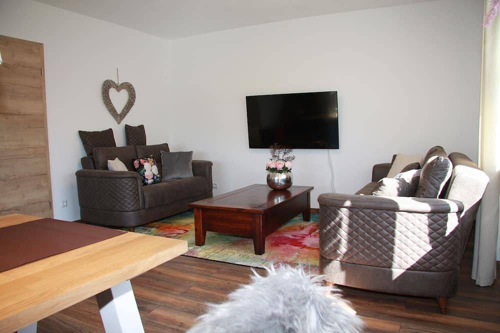 Fichtelherz Herzerl (barrierefrei) - 89 m² - 2 Sz - Balkon - Max. 5 Pers. in Thierstein, Landkreis Wunsiedel im Fichtelgebirge