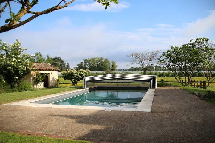 Location de vacances pour 4 personnes, avec Jardin à Lamonzie-Saint-Martin