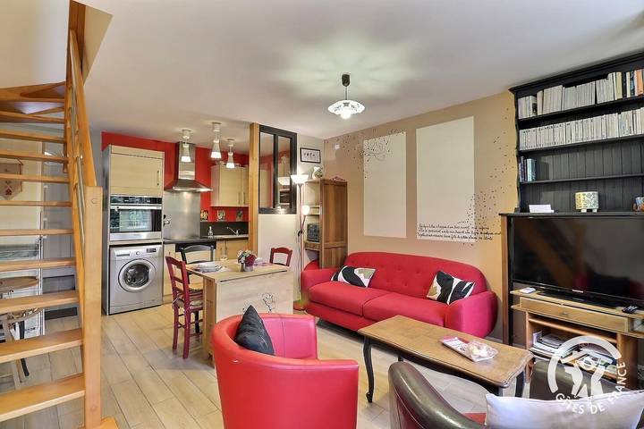 Gîte pour 2 personnes, avec Terrasse ainsi que Jardin et Vue
