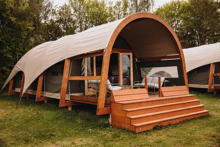 Glamping for 4 people in The Netherlands