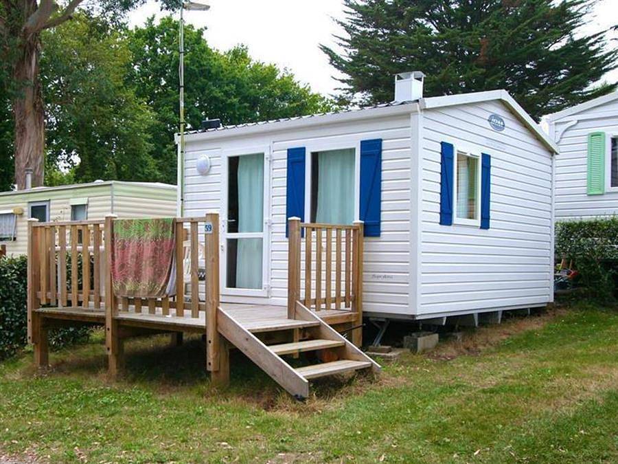 Camping Le Welcome - Mobilhome 4 personas - Mh 2Ch Vintage - Terraza Descubierta in Mesquer, Côte de Jade