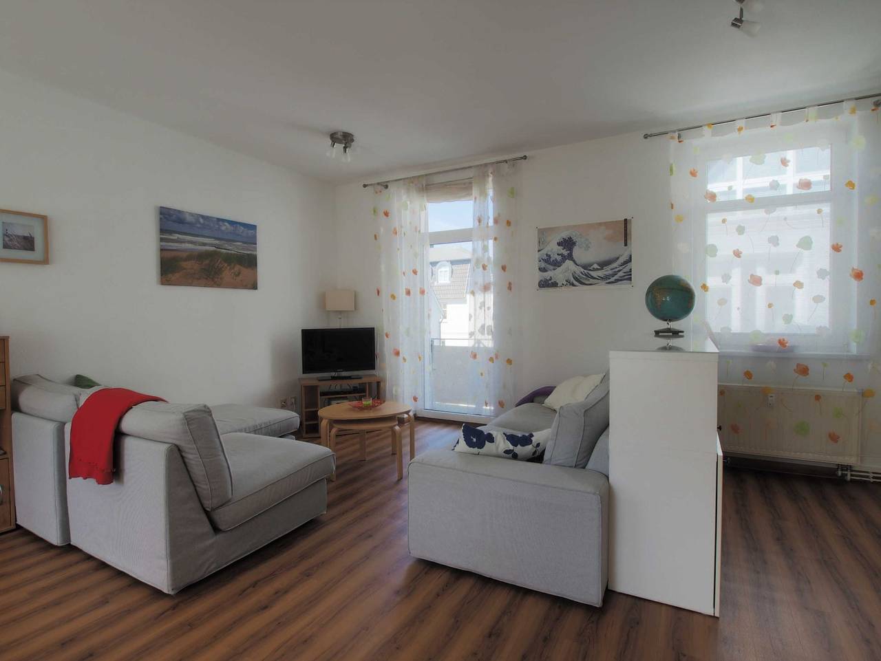 Ganze Ferienwohnung, Fewo Rückenwind, direkt am Kurpark - Fewo Rückenwind in Warnemünde Strand, Rostock