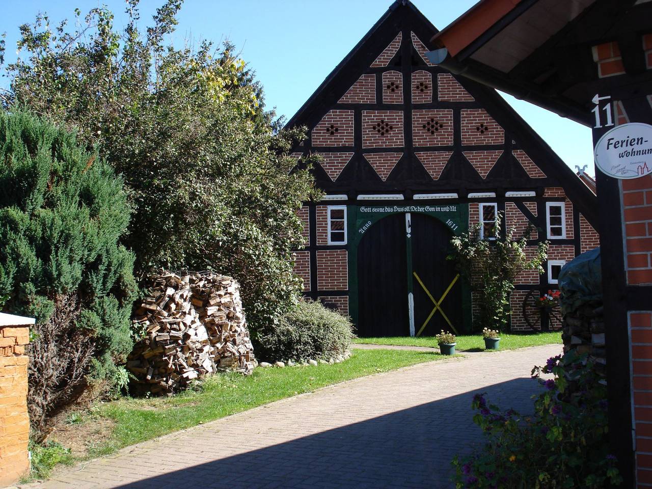 Ganze Wohnung, Wohnung in Jameln mit Garten, Grill und Terrasse in Jameln, Landkreis Lüchow-Dannenberg