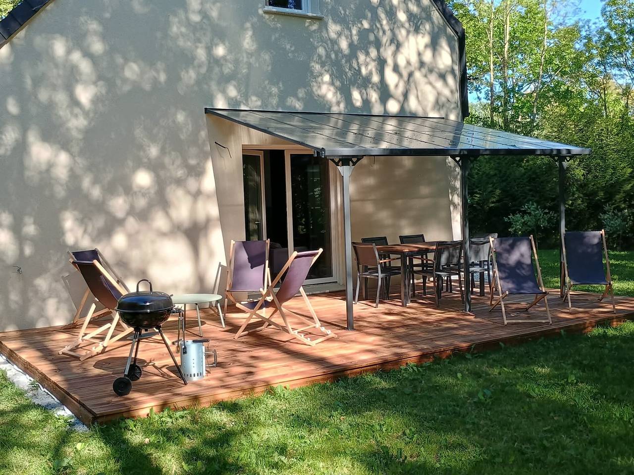 Gîte „Gîte Du Pré Simon“ mit privatem Garten und Wlan in Le Faulq, Lisieux und Umgebung