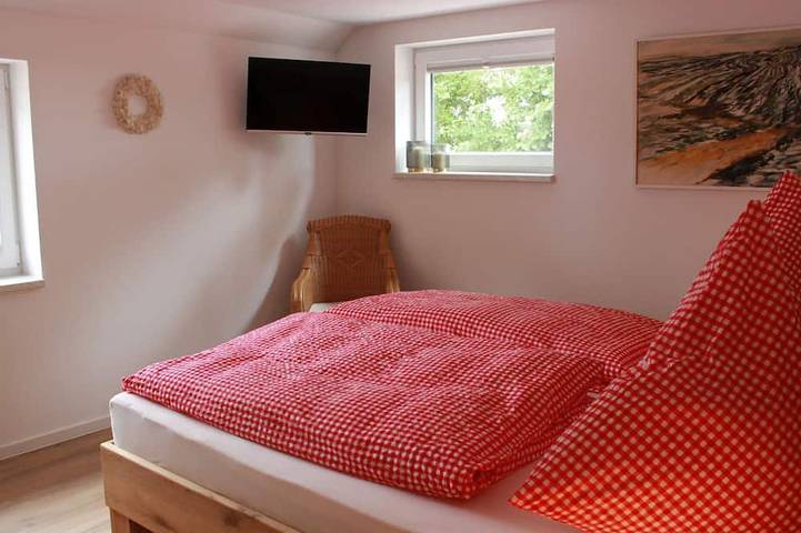 Ferienhaus für 4 Personen, mit Balkon und Sauna sowie Garten in Minsen - 3