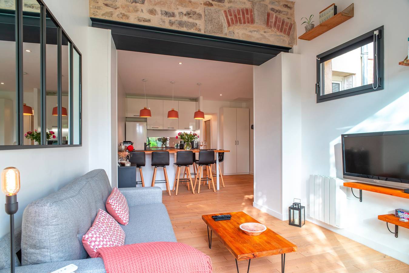 Apartamento entero, Escale jardin - Joli apt proche gare avec jardin in Vannes, Côte des Mégalithes