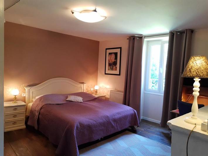 Chambre d’hôte pour 2 personnes, avec Terrasse ainsi que Jardin et Vue