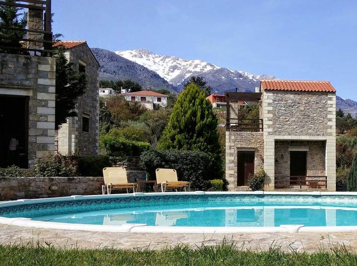 Villa für 3 Personen, mit Whirlpool und Garten auf Kreta - 4