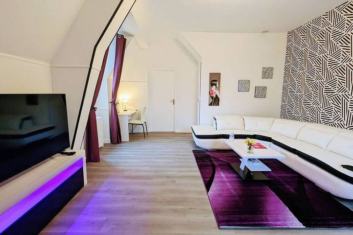 Chambre d’hôte pour 2 personnes, avec Jardin à Cluis