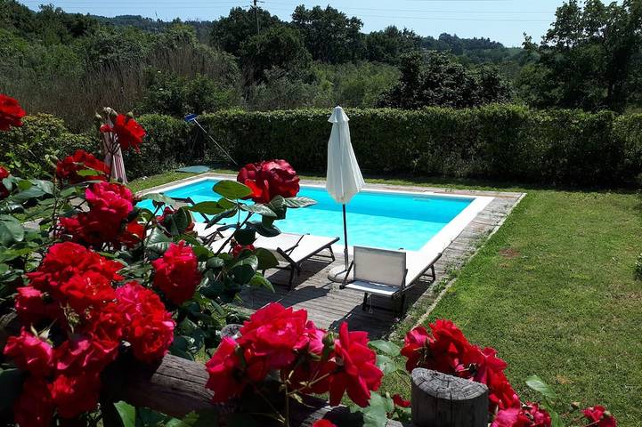 Ferienhaus für 10 Personen, mit Balkon und Garten