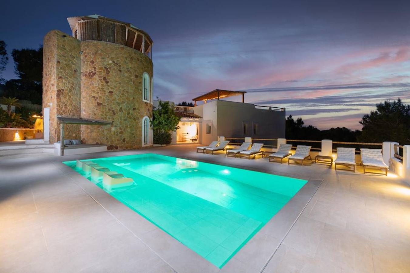 Holiday Home 'Can Taika' with Sea View, Wi-Fi and Air Conditioning in Cala Bassa, Sant Josep de sa Talaia