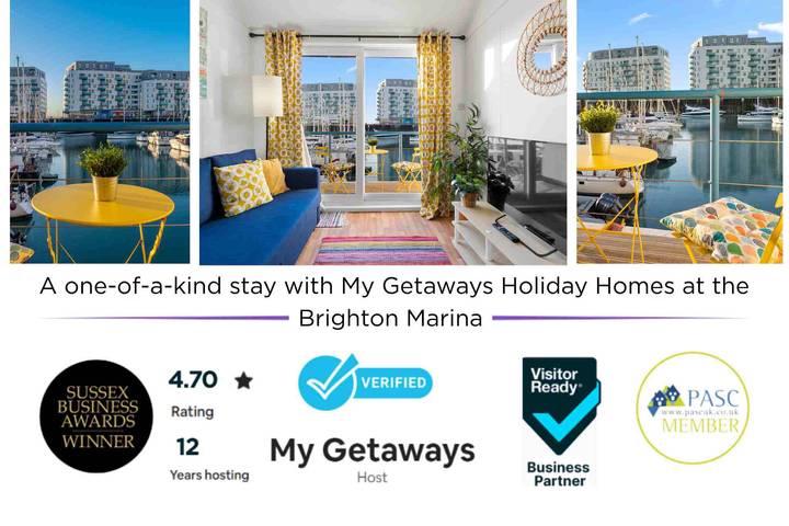 Ganze Wohnung, Ferienwohnung für 4 Personen mit Terrasse in Brighton Marina, Brighton