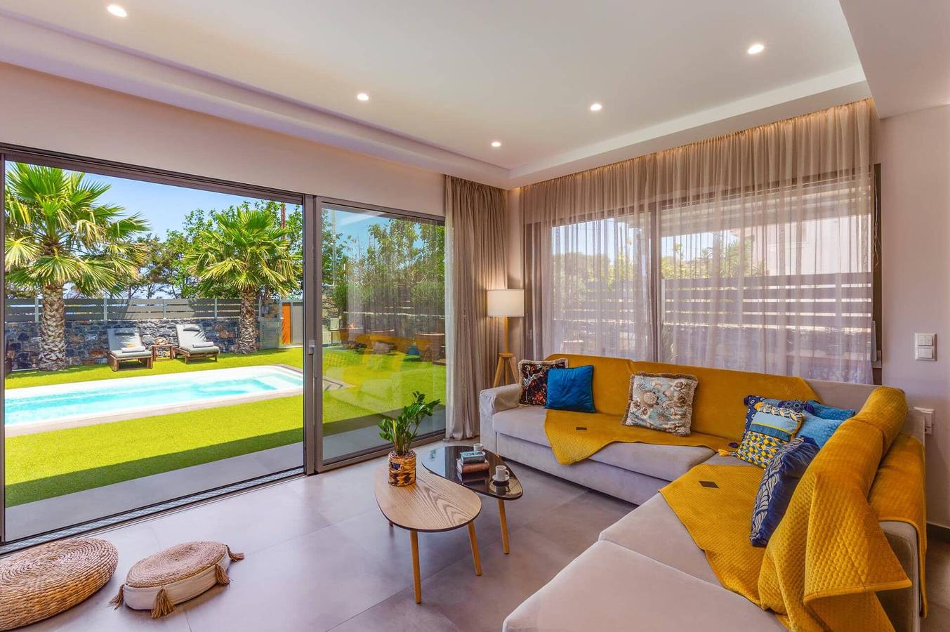 Villa für 4 Personen mit Garten in Agia Pelagia, Achlada
