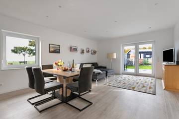 Ferienwohnung 'Seelenwärmerstuuv' mit privater Terrasse, privatem Garten und Wi-Fi