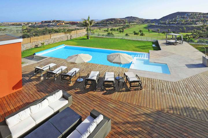 Ferienhaus für 9 Personen, mit Garten und Sauna sowie Ausblick auf Gran Canaria - 2
