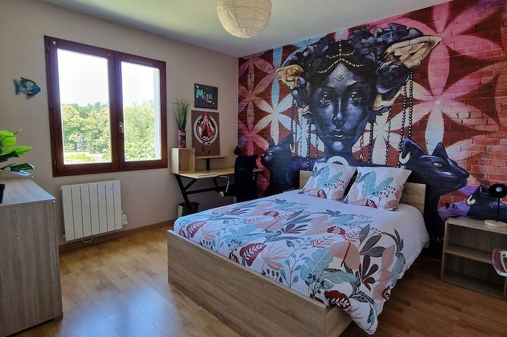 Location de vacances pour 9 personnes, avec jardin et terrasse, animaux acceptés à Vitrac - 4