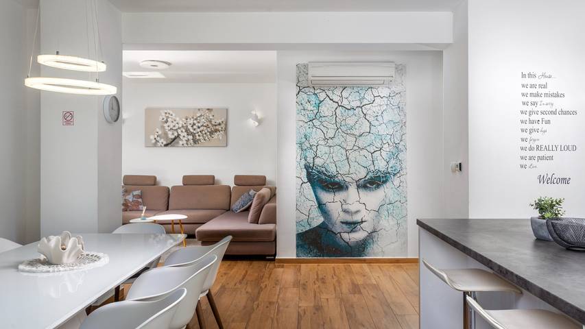 Villa für 8 Personen, mit Garten und Terrasse sowie Whirlpool in Opatija Riviera - 3