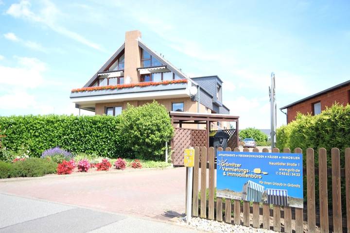 Ferienwohnung für 2 Personen, mit Balkon und Garten in Grömitz