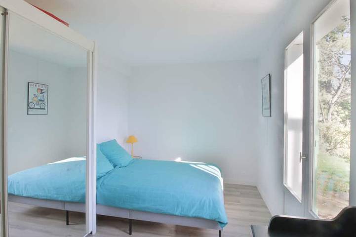 Entire apartment, Comfortable garden level 2 minutes from the lake on foot! in Le Bourget-du-Lac, Chambéry region