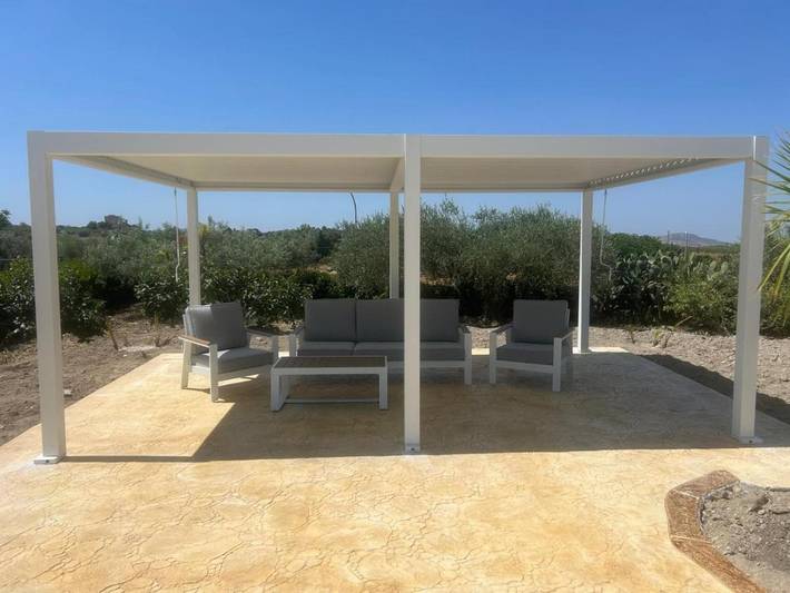 Location de vacances pour 5 personnes, avec Balcon et Vue à Racalmuto - 3