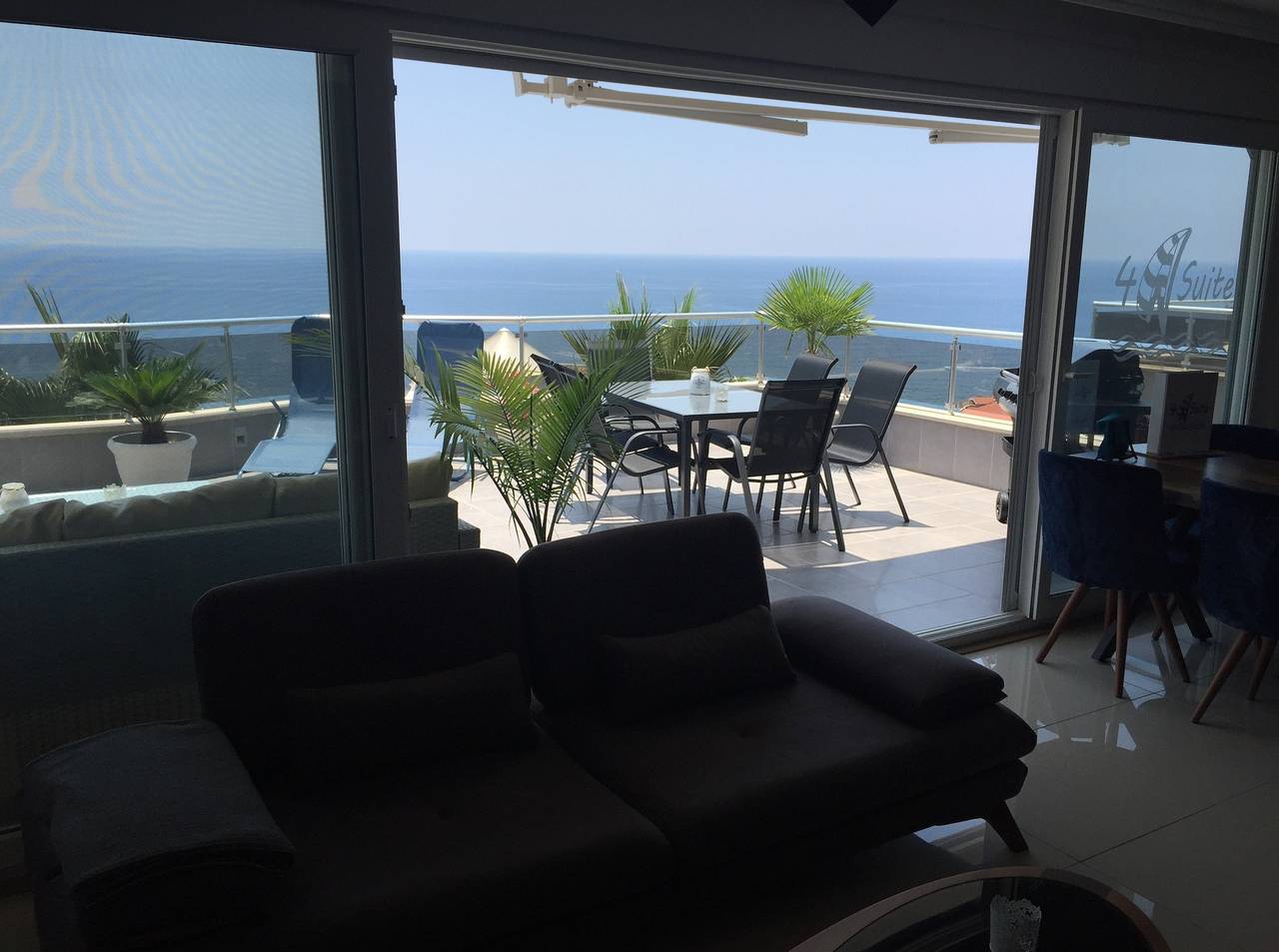 Hel semesterlägenhet, Lägenhet för 6 Personer med balkong in Konakli Beach, Antalya eanangoddi