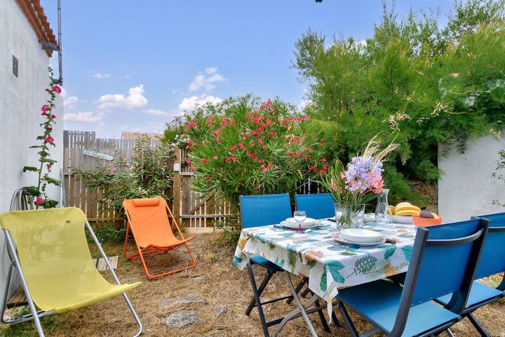 Studio für 3 Personen, mit Garten