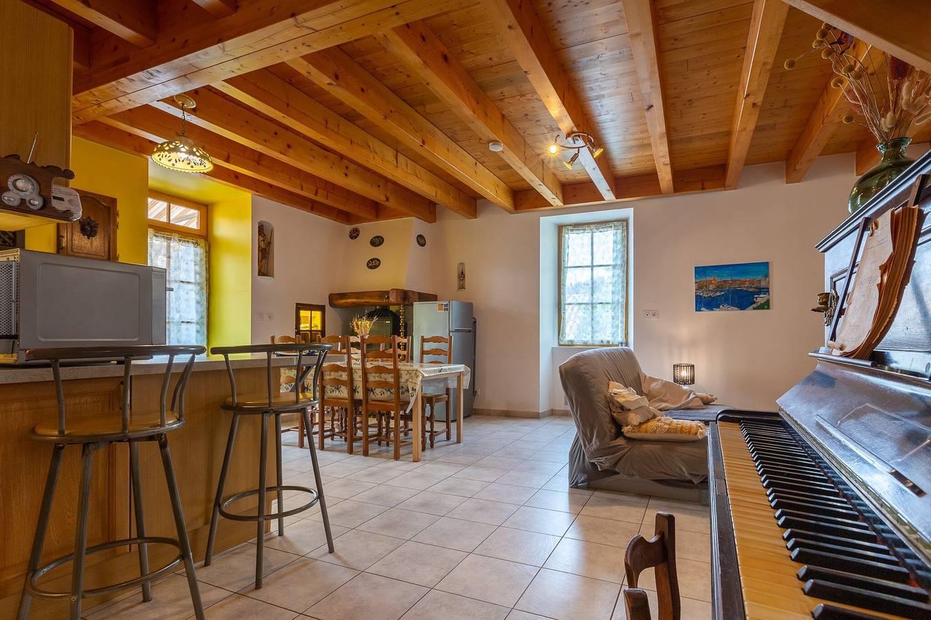 Casa rural 'Le Bacci' con vistas a la montaña, jardín privado y Wi-Fi in Vals-les-Bains, Parc naturel régional des Monts d'Ardèche