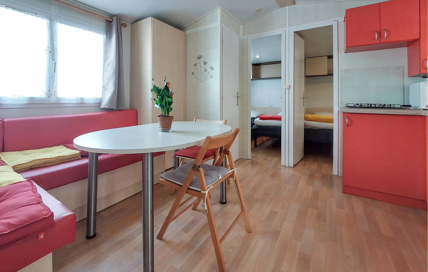 Acogedora casa móvil con piscina, WiFi y jardín | Cerca de Plage de Beaumer in Carnac, Côte des Mégalithes