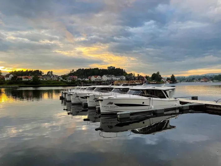 Boot für 2 Personen, mit Sauna und Ausblick sowie Terrasse - 1