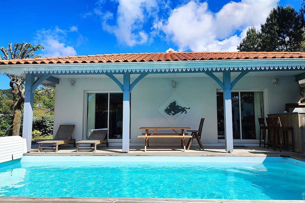 4-star villa 200m from the north lake and cycle paths, near golf course in Biscarrosse, Côte d’Argent