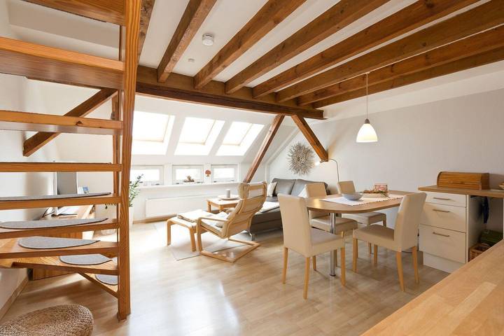 Ferienwohnung für 4 Personen, mit Balkon und Seeblick in Waren (Müritz) - 4