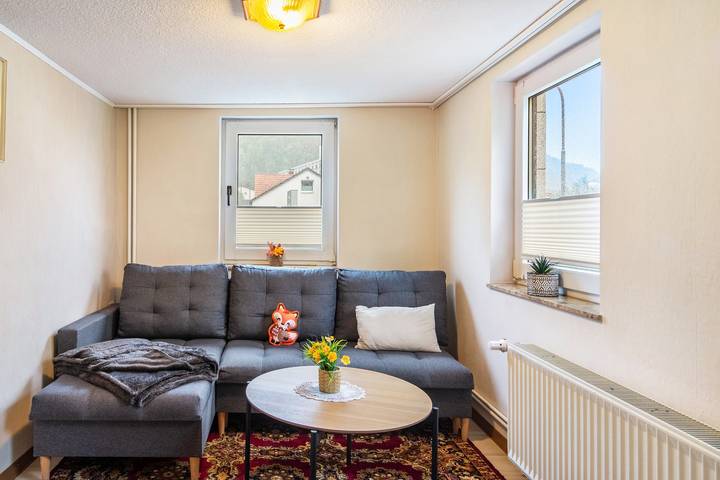 Holiday Home 'Goldener Harz' with Mountain View, Shared Terrace and Wi-Fi in Bad Lauterberg, Harzvorland