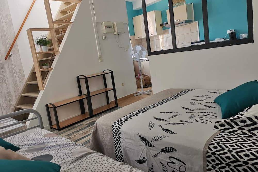 Ganze Wohnung, Möbliertes Studio 25 m2 mit Dachterrasse in Pont-Saint-Esprit, Nimes und Umgebung