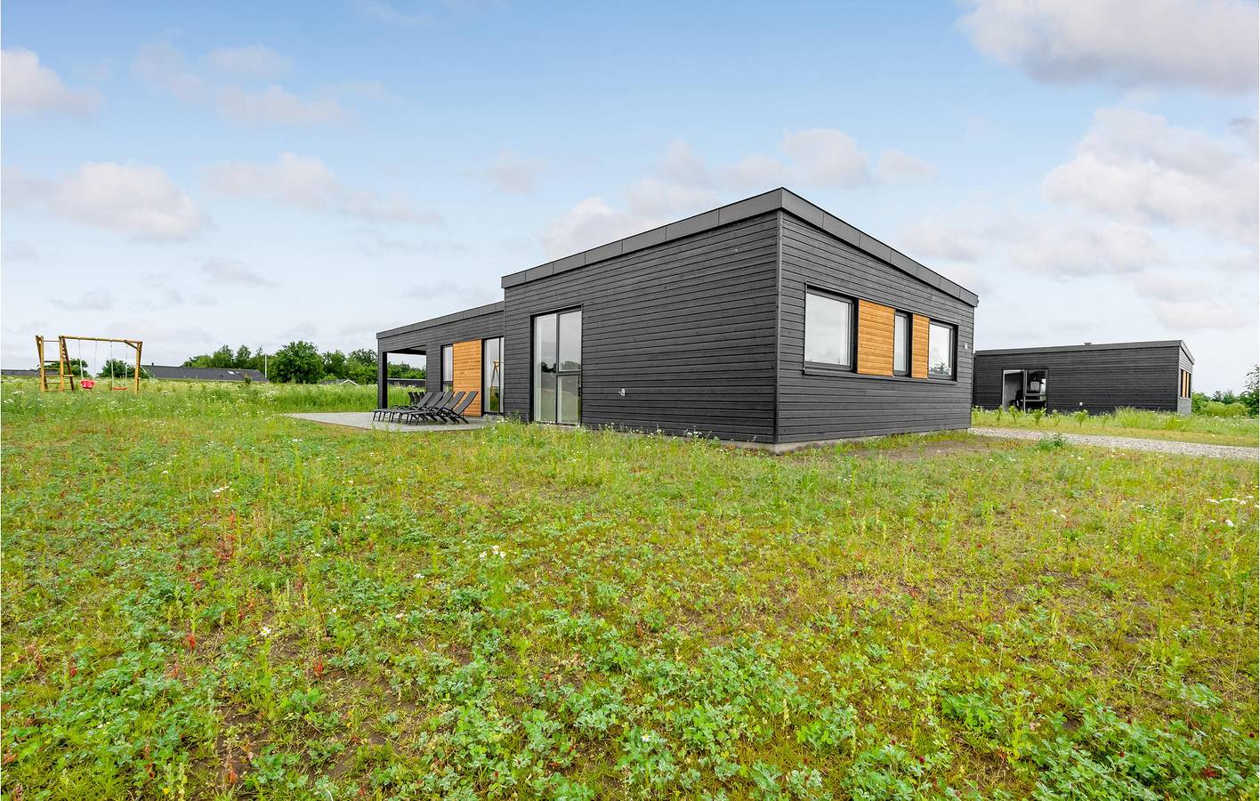 Feriehus for 10 personer med terrasse in Hjarbæk, Limfjord in Westjütland