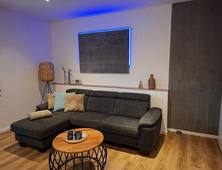 Ferienwohnung für 2 Personen, mit Terrasse und Garten sowie Sauna in Norddeich
