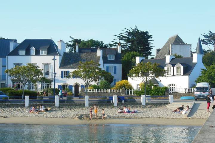 Maison de vacances pour 10 personnes, avec jardin et terrasse à Locquirec