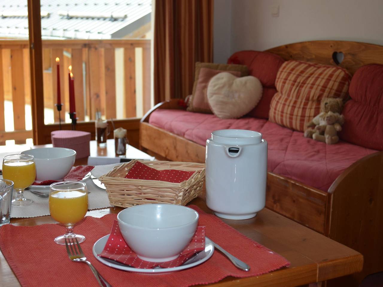 Appartement entier, Appartement en Savoie pour familles in Valfréjus, Modane