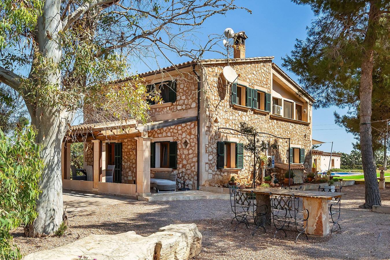 Landhaus 'Villa Angela' mit privatem Xxl-Pool, Wlan und Klimaanlage in Es Trenc, Campos