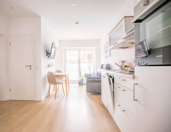 Ganze Wohnung, "Hafenkoje", kleine Fewo in Zentrums- und Hafennähe in Hafen Büsum, Büsum