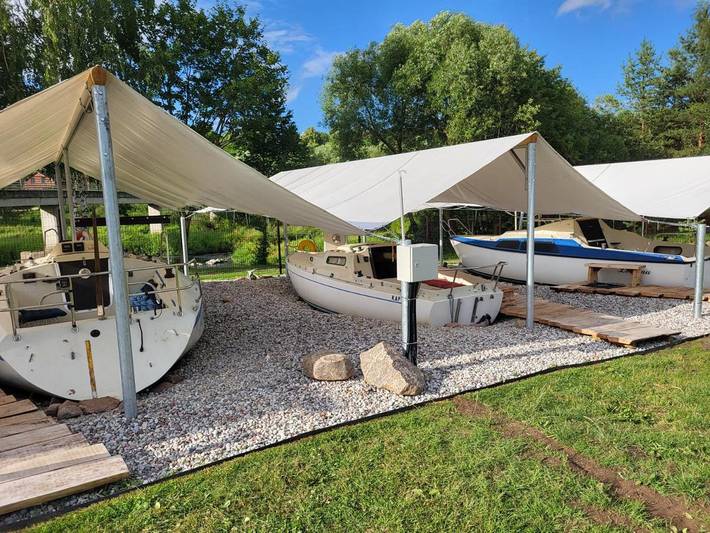 Camping für 4 Personen, mit Ausblick in Litauen
