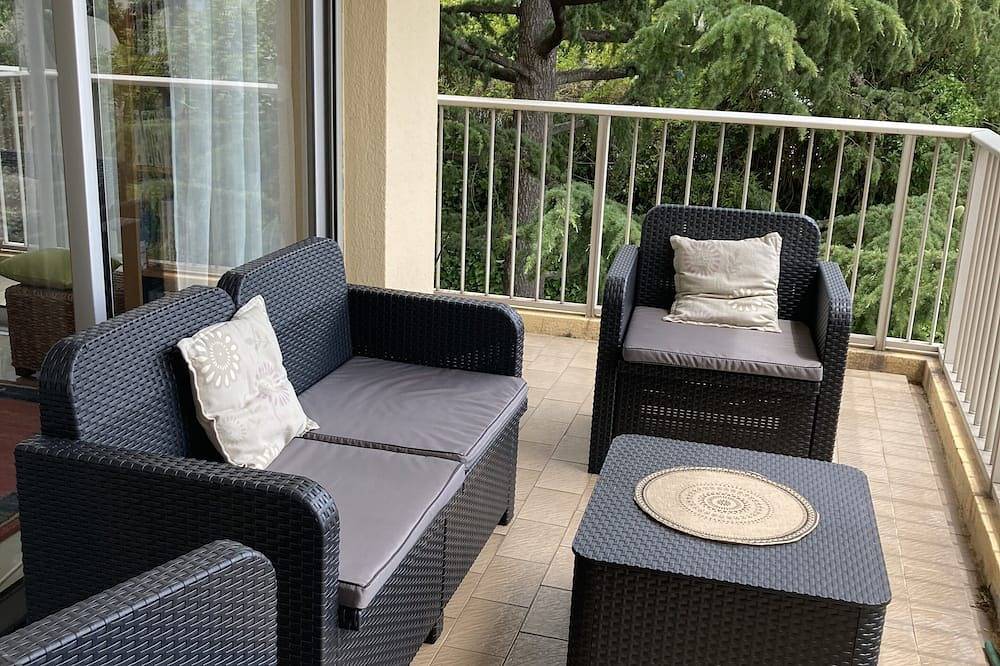 Geheel appartement, Location Saisonnière Appartement Avec Terrasse vue Mer, Résidence Avec Piscine in Nice, Nice en omgeving