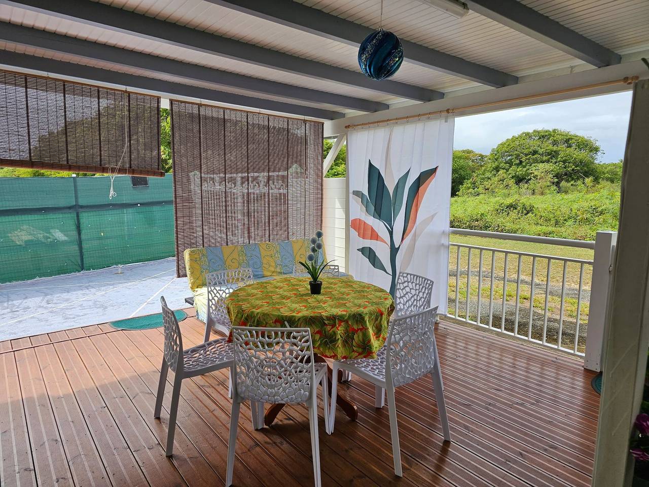 Gemütliches Haus mit Terrasse in Petit-Canal, 45 m² in Petit-Canal, Guadeloupe